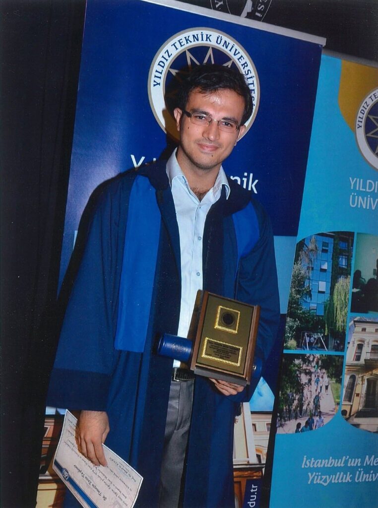 Graduating third in department at Yıldız Technical University after dropping out to chase engineering